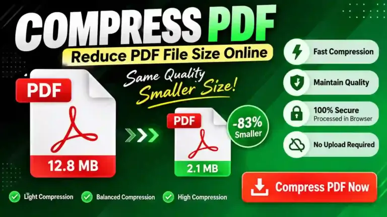 Compress PDF Online – Reduce PDF File Size Free