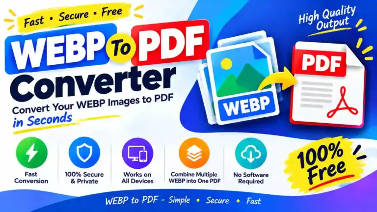 Webp To PDF Converter